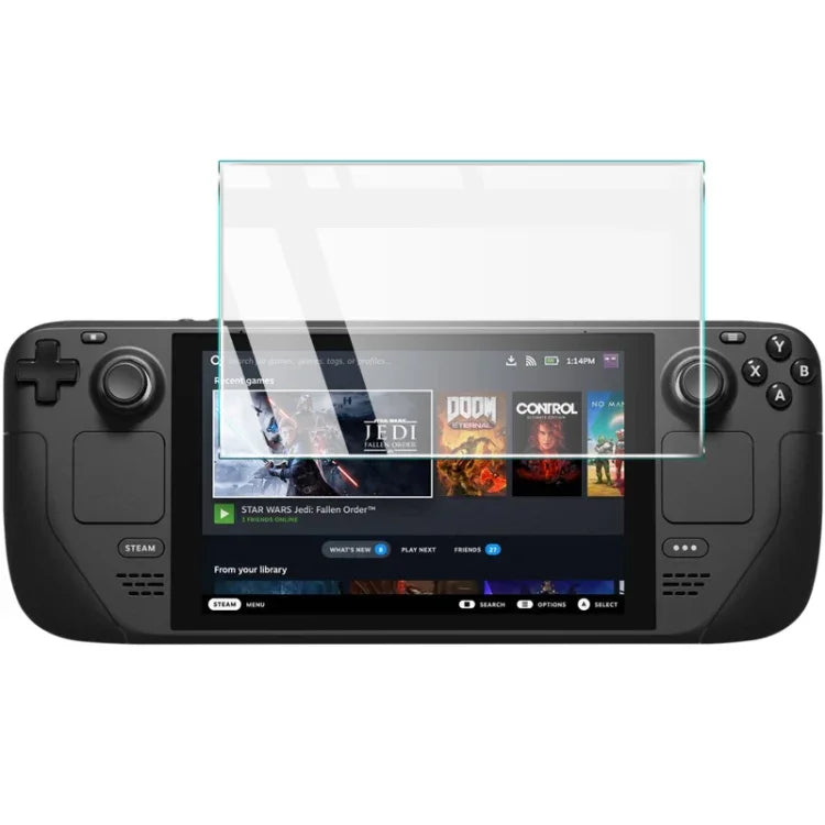فيلم زجاج مقسى من سلسلة IMAK H لهواتف Xiaomi Black Shark 5 / 5 Pro / 5 RS، لهواتف Xiaomi Black Shark 5 / 5 Pro / 5 RS، لهواتف Motorola Moto G22 4G، لهواتف OnePlus Nord CE 2 5G، لجهاز Steam Deck، لهواتف Xiaomi Redmi Note 11 5G / Note 11T 5G