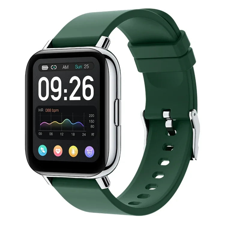 ساعة ذكية Rowatch 2S بشاشة TFT مقاس 1.65 بوصة، تدعم مراقبة ضغط الدم / مراقبة النوم، 2S (وردي)، 2S (أسود)، 2S (أخضر)