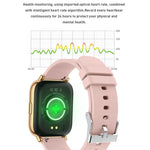 ساعة ذكية Rowatch 2S بشاشة TFT مقاس 1.65 بوصة، تدعم مراقبة ضغط الدم / مراقبة النوم، 2S (وردي)، 2S (أسود)، 2S (أخضر)