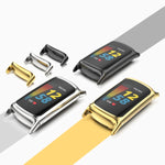 Mijobs Magnetic Metal Watch Band, For Fitbit Charge5