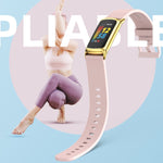 Mijobs Soft Silicone  Watch Band, For Fitbit Charge5