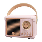 مكبر صوت بلوتوث لاسلكي محمول HIFI صغير بتصميم ريترو HM11 PLUS، HM11 PLUS (أصفر)، HM11 PLUS (أسود)، HM11 PLUS (بنفسجي)، HM11 PLUS (وردي)، HM11 PLUS (أخضر)