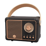 مكبر صوت بلوتوث لاسلكي محمول HIFI صغير بتصميم ريترو HM11 PLUS، HM11 PLUS (أصفر)، HM11 PLUS (أسود)، HM11 PLUS (بنفسجي)، HM11 PLUS (وردي)، HM11 PLUS (أخضر)