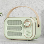 مكبر صوت بلوتوث لاسلكي محمول HIFI صغير بتصميم ريترو DW13