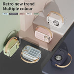 مكبر صوت بلوتوث لاسلكي محمول HIFI صغير بتصميم ريترو DW13