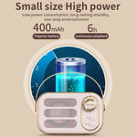 مكبر صوت بلوتوث لاسلكي محمول HIFI صغير بتصميم ريترو DW13