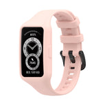 For Huawei Band 7 / 6 Pro / 6 / Honor Band 6 Universal Integrated Silicone Watch Band