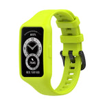 For Huawei Band 7 / 6 Pro / 6 / Honor Band 6 Universal Integrated Silicone Watch Band