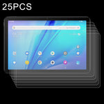 25 قطعة فيلم زجاجي مقسى مقاوم للانفجار 9H 2.5D لأجهزة TCL Tab 10s / Enjoy 2 / T10 / T10S / Honor X8 / Honor 8 Lite / Lenovo K10C X6E6F / Teclast P30T، لأجهزة TCL Tab 10s / Enjoy 2 / T10 / T10S / Honor X8 / Honor 8 Lite (25 قطعة)