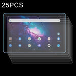 25 قطعة فيلم زجاجي مقسى مقاوم للانفجار 9H 2.5D لأجهزة TCL Tab 10s / Enjoy 2 / T10 / T10S / Honor X8 / Honor 8 Lite / Lenovo K10C X6E6F / Teclast P30T، لأجهزة TCL Tab 10s / Enjoy 2 / T10 / T10S / Honor X8 / Honor 8 Lite (25 قطعة)