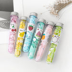 10pcs Disposable Portable Travel Tube Shape Boxed Confetti Soap Mini Soap Plate, Animal Series, Succulent Series, Fruit Series, Words Series, Constellation Series, Pig Baby Series