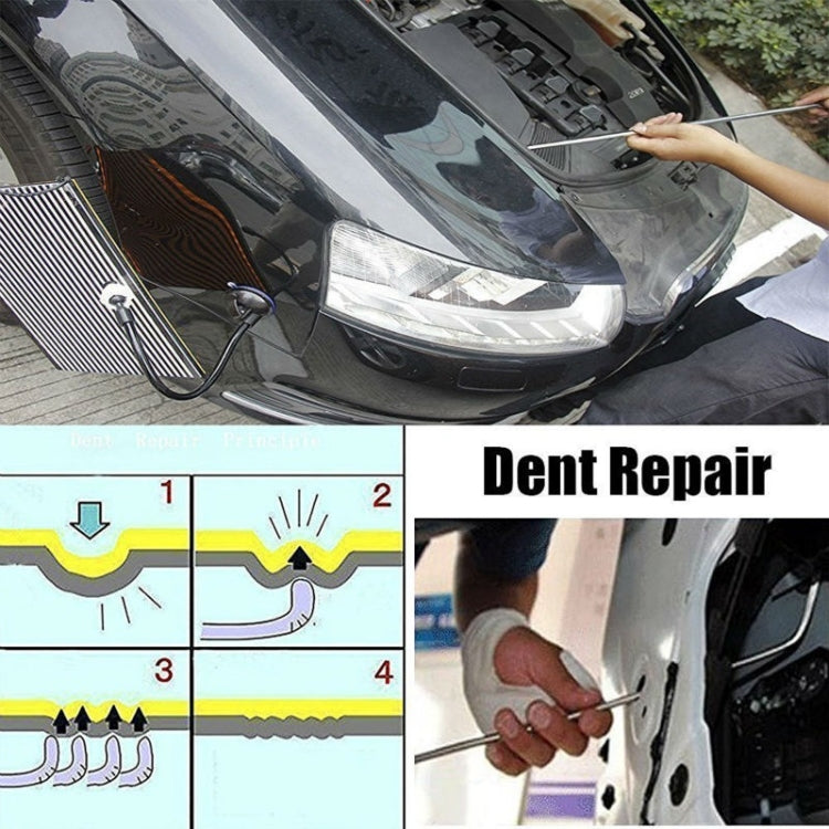 Q1 6 in 1 Car Paintless Dent Repair Hail Remover Hooks Rods Kit, Q1 6 in 1