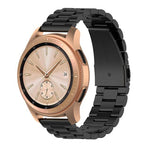 سوار ساعة فولاذي بثلاث خرزات لؤلؤية مقاس 46mm، لساعة جالاكسي