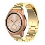سوار ساعة فولاذي بثلاث خرزات لؤلؤية مقاس 46mm، لساعة جالاكسي