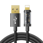 JOYROOM S-UL012A12 كابل مزامنة بيانات USB-A إلى 8 دبابيس 2.4A، 1.2 متر USB-A إلى 8 دبابيس