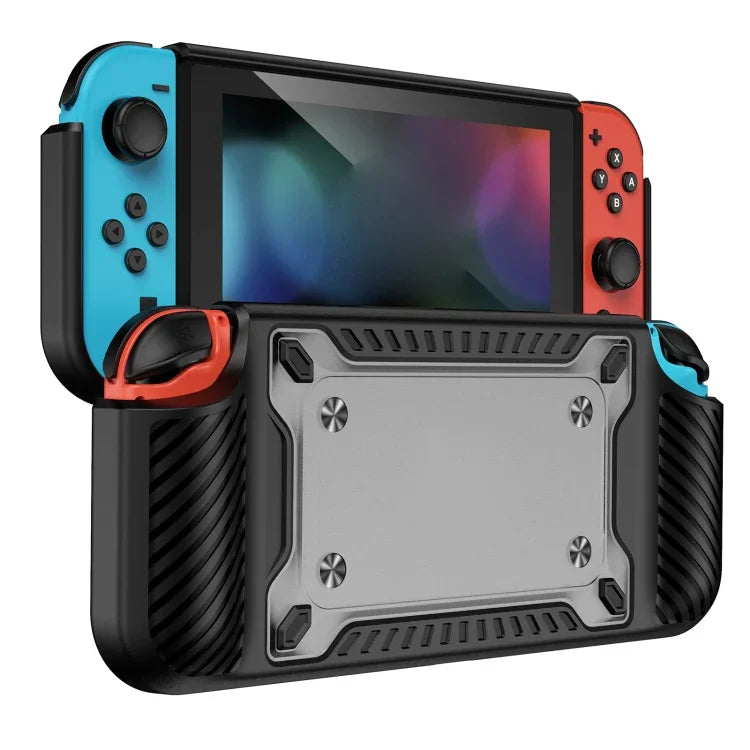 حافظة واقية من TPU+PC لجهاز تحكم الألعاب لجهاز Switch OLED