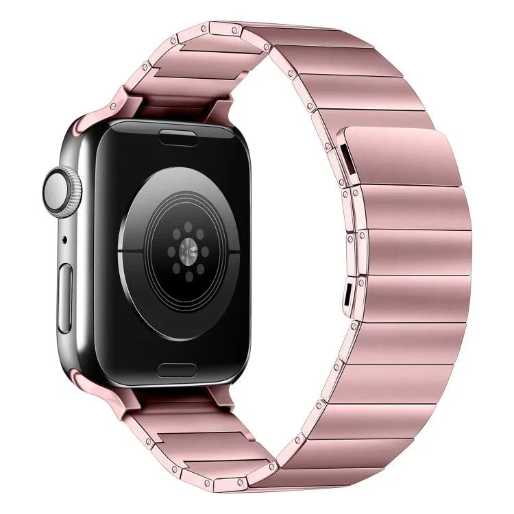 سوار ساعة من الفولاذ المغناطيسي لسلسلة Apple Watch، 7 مقاس 41مم / 6&SE&5&4 مقاس 40مم / 3&2&1 مقاس 38مم، 7 مقاس 45مم / 6&SE&5&4 مقاس 44مم / 3&2&1 مقاس 42مم