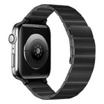 سوار ساعة من الفولاذ المغناطيسي لسلسلة Apple Watch، 7 مقاس 41مم / 6&SE&5&4 مقاس 40مم / 3&2&1 مقاس 38مم، 7 مقاس 45مم / 6&SE&5&4 مقاس 44مم / 3&2&1 مقاس 42مم