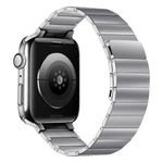 سوار ساعة من الفولاذ المغناطيسي لسلسلة Apple Watch، 7 مقاس 41مم / 6&SE&5&4 مقاس 40مم / 3&2&1 مقاس 38مم، 7 مقاس 45مم / 6&SE&5&4 مقاس 44مم / 3&2&1 مقاس 42مم