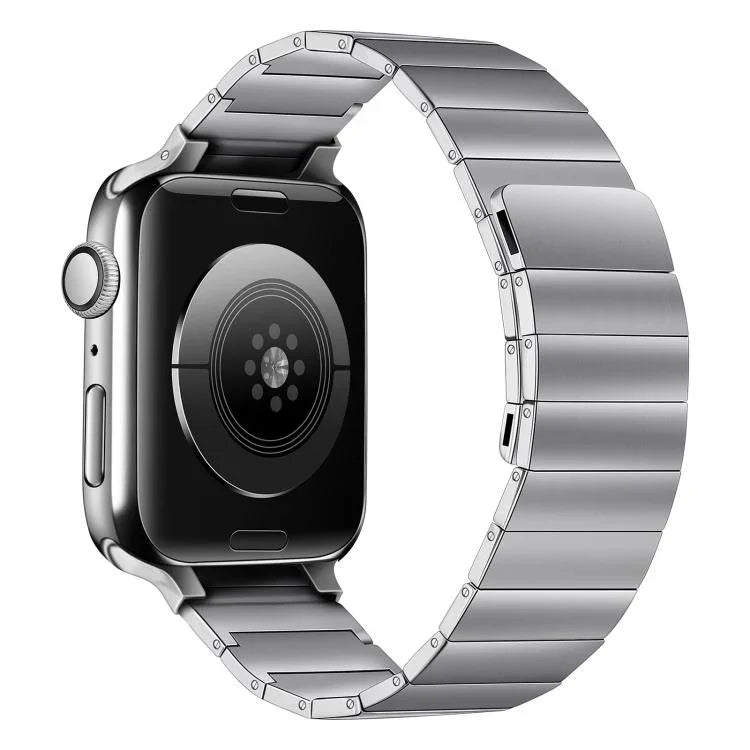 سوار ساعة من الفولاذ المغناطيسي لسلسلة Apple Watch، 7 مقاس 41مم / 6&SE&5&4 مقاس 40مم / 3&2&1 مقاس 38مم، 7 مقاس 45مم / 6&SE&5&4 مقاس 44مم / 3&2&1 مقاس 42مم