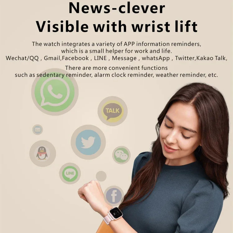 ساعة ذكية Q9 Pro GT2 بشاشة TFT HD مقاس 1.85 بوصة، تدعم مراقبة درجة حرارة الجسم / مراقبة معدل ضربات القلب