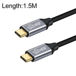 كابل شحن ونقل بيانات USB-C / Type-C ذكر إلى ذكر بسرعة 10Gbps، أطوال 50 سم، 1 م، 1.5 م، 2 م