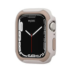 غطاء ساعة قابل للفصل بلونين لسلسلة Apple Watch، 7 مقاس 41مم / 6&SE&5&4 مقاس 40مم، 7 مقاس 45مم / 6&SE&5&4 مقاس 44مم