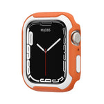 غطاء ساعة قابل للفصل بلونين لسلسلة Apple Watch، 7 مقاس 41مم / 6&SE&5&4 مقاس 40مم، 7 مقاس 45مم / 6&SE&5&4 مقاس 44مم