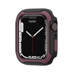 غطاء ساعة قابل للفصل بلونين لسلسلة Apple Watch، 7 مقاس 41مم / 6&SE&5&4 مقاس 40مم، 7 مقاس 45مم / 6&SE&5&4 مقاس 44مم