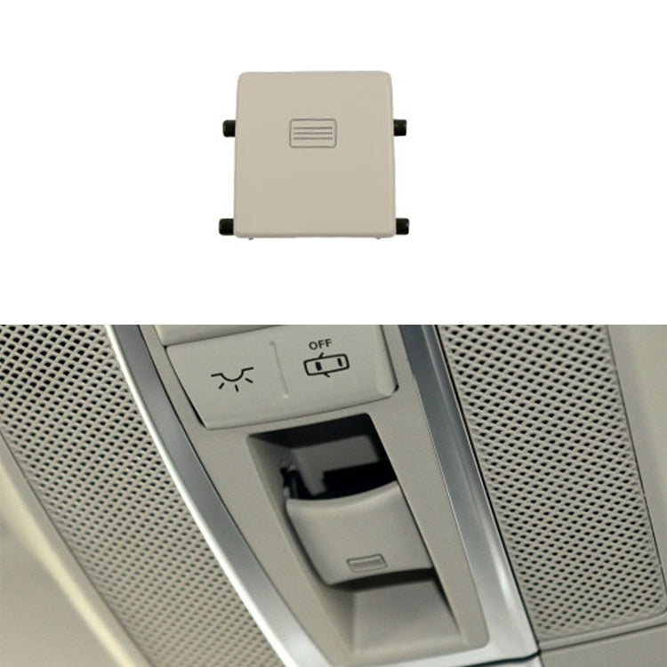 Car Dome Light Button Sunroof Window Switch Button for Mercedes-Benz W166 / W292 2012-, Left Driving, Flat, Convex