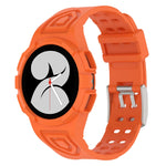 Silicone Integrated Watch Band, For Samsung Galaxy Watch4 40mm, For Samsung Galaxy Watch4 44mm