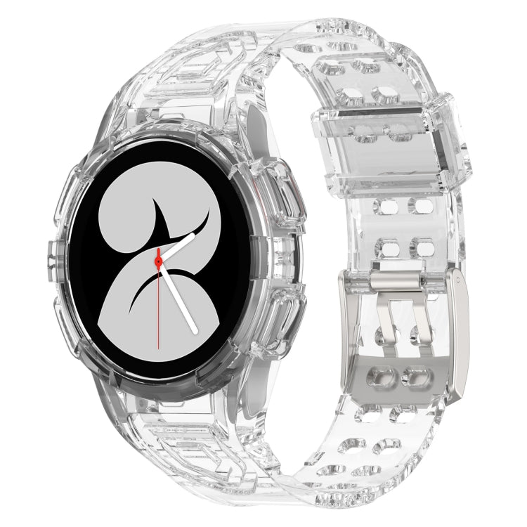 Silicone Integrated Watch Band, For Samsung Galaxy Watch4 40mm, For Samsung Galaxy Watch4 44mm