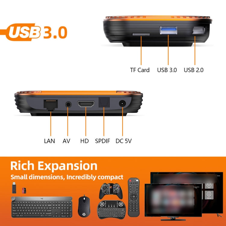 جهاز تلفاز MECOOL HK1RBOX X4 بدقة 4K، أندرويد 11 بمعالج Amlogic S905X4 مع جهاز تحكم عن بعد، 4 جيجابايت + 32 جيجابايت، 4 جيجابايت + 64 جيجابايت، 4 جيجابايت + 128 جيجابايت