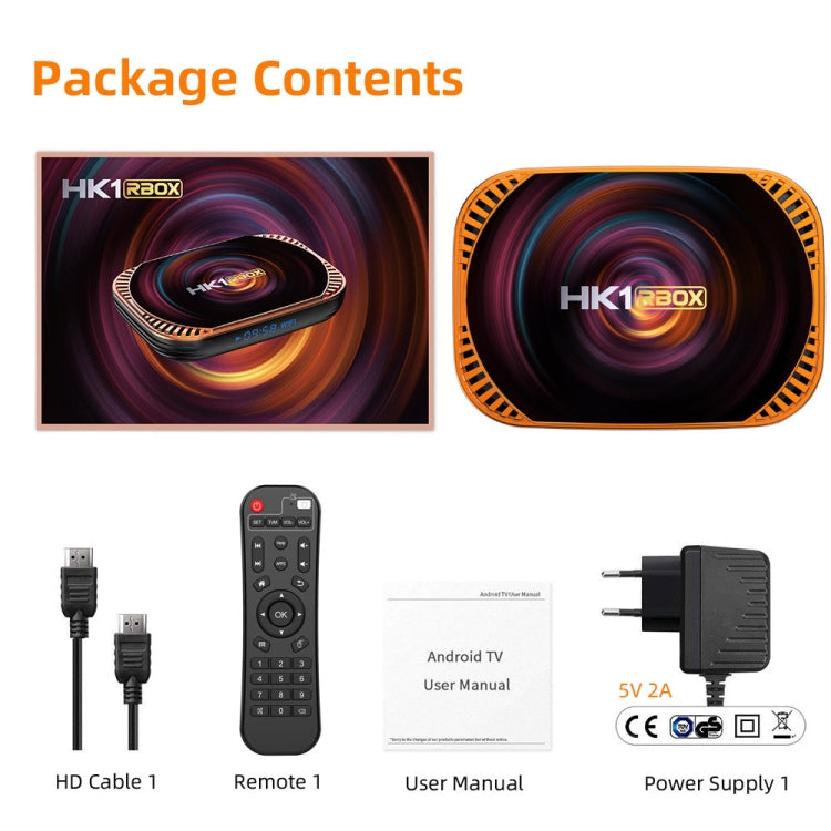 جهاز تلفاز MECOOL HK1RBOX X4 بدقة 4K، أندرويد 11 بمعالج Amlogic S905X4 مع جهاز تحكم عن بعد، 4 جيجابايت + 32 جيجابايت، 4 جيجابايت + 64 جيجابايت، 4 جيجابايت + 128 جيجابايت
