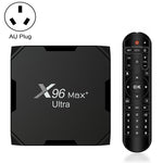 جهاز تلفاز ذكي H96 Max+ Ultra بمعالج Amlogic S905X4، 4 جيجابايت + 64 جيجابايت، بدقة 8K، أندرويد 11.0، قابس أستراليا، قابس الاتحاد الأوروبي، قابس الولايات المتحدة، قابس المملكة المتحدة