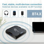 جهاز تلفاز ذكي H96 Max+ Ultra بمعالج Amlogic S905X4، 4 جيجابايت + 64 جيجابايت، بدقة 8K، أندرويد 11.0، قابس أستراليا، قابس الاتحاد الأوروبي، قابس الولايات المتحدة، قابس المملكة المتحدة
