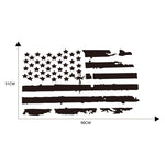 D-778 American Flag Pattern Car Modified Decorative Sticker, D-778