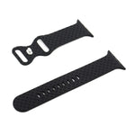 سوار ساعة بنسيج منسوج لسلسلة Apple Watch، 7 مقاس 45مم / 6&SE&5&4 مقاس 44مم / 3&2&1 مقاس 42مم، 7 مقاس 41مم / 6&SE&5&4 مقاس 40مم / 3&2&1 مقاس 38مم
