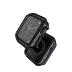 غطاء ساعة بإطار TPU، لسلسلة Apple Watch 9 / 8 / 7 مقاس 41مم، لسلسلة Apple Watch 9 / 8 / 7 مقاس 45مم، لسلسلة Apple Watch 6 & SE & 5 & 4 مقاس 44مم، لسلسلة Apple Watch 6 & SE & 5 & 4 مقاس 40مم، لسلسلة Apple Watch 3 & 2 & 1 مقاس 42مم