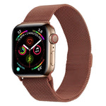 سوار ساعة ميلانيز من الفولاذ المقاوم للصدأ لسلسلة Apple Watch، 7 مقاس 45مم / 6&SE&5&4 مقاس 44مم / 3&2&1 مقاس 42مم، 7 مقاس 41مم / 6&SE&5&4 مقاس 40مم / 3&2&1 مقاس 38مم