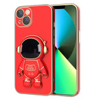 Plating Astronaut Holder Phone Case, For iPhone 12 Pro, For iPhone 12, For iPhone 12 mini, For iPhone 11 Pro Max, For iPhone 11 Pro
