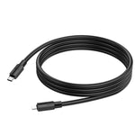 hoco X84 كابل شحن وبيانات صلب USB-C / Type-C إلى 8 دبابيس بقوة 20 واط، الطول: 1 متر