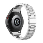 Three Strains Steel Watch Band, For Samsung Galaxy Watch 5 40mm, For Samsung Galaxy Watch 5 Pro 45mm