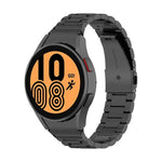 Three Strains Steel Watch Band, For Samsung Galaxy Watch 5 40mm, For Samsung Galaxy Watch 5 Pro 45mm