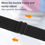 سوار ساعة نايلون خصر صغير لسلسلة Apple Watch، 7 45مم / 6&SE&5&4 44مم / 3&2&1 42مم، 7 41مم / 6&SE&5&4 40مم / 3&2&1 38مم