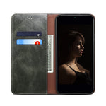 Simple Wax Crazy Horse Texture Horizontal Flip Leather Case, For iPhone 14, For iPhone 14 Plus, For iPhone 14 Pro, For iPhone 14 Pro Max