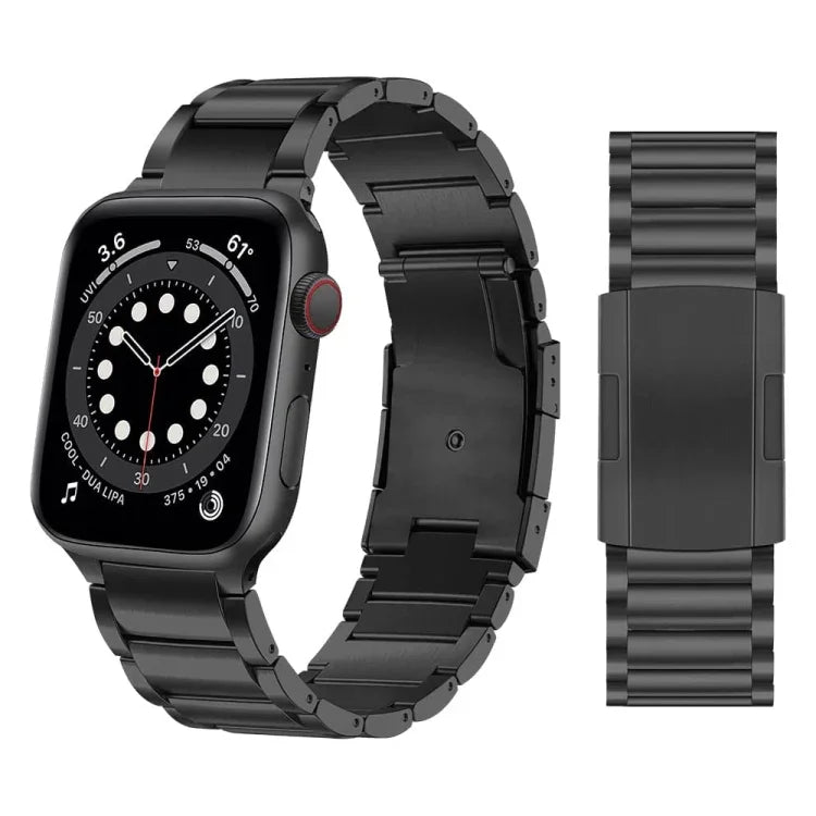سوار ساعة من سبيكة التيتانيوم لسلسلة Apple Watch، 7 45مم / 6&SE&5&4 44مم / 3&2&1 42مم، 7 41مم / 6&SE&5&4 40مم / 3&2&1 38مم