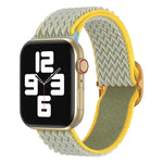 سوار ساعة نايلون بنمط موجي لسلسلة Apple Watch، 7 45مم / 6&SE&5&4 44مم / 3&2&1 42مم، 7 41مم / 6&SE&5&4 40مم / 3&2&1 38مم