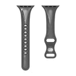 سوار ساعة TPU مع 8 إبزيمات لسلسلة Apple Watch، 7 45مم / 6&SE&5&4 44مم / 3&2&1 42مم، 7 41مم / 6&SE&5&4 40مم / 3&2&1 38مم