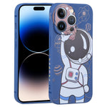 Spaceman Binoculars Phone Case, For iPhone 14 Plus, For iPhone 14 Pro Max, For iPhone 14, For iPhone 14 Pro